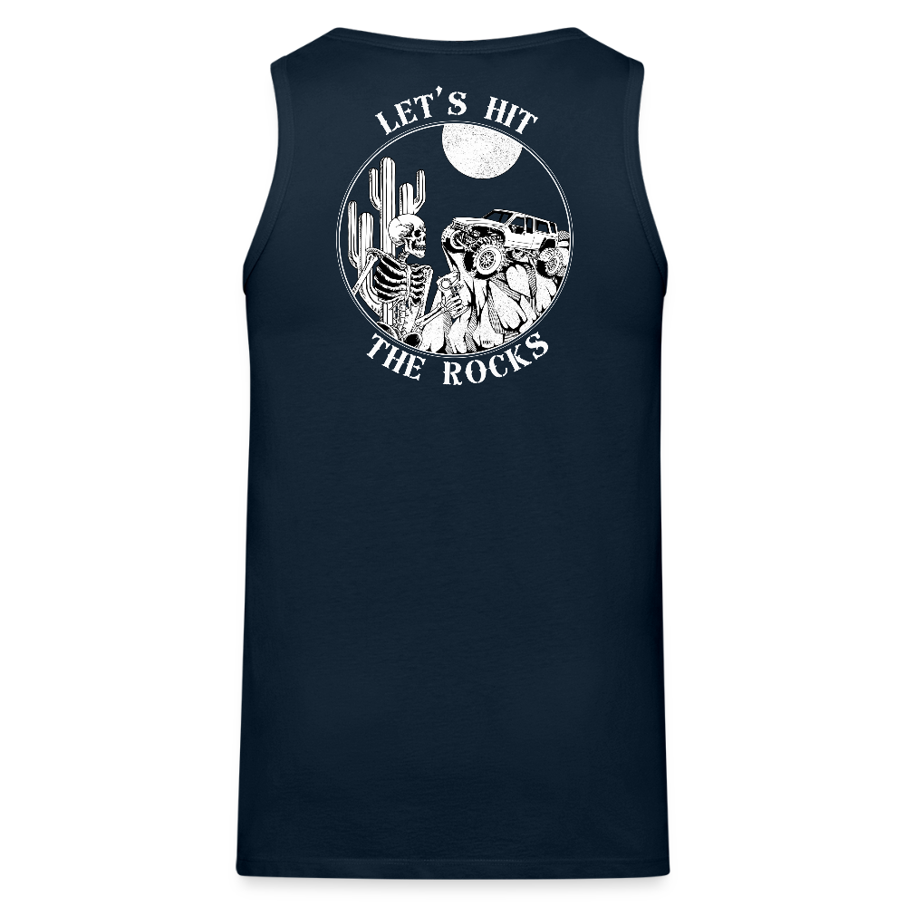 Men’s Premium Tank - deep navy