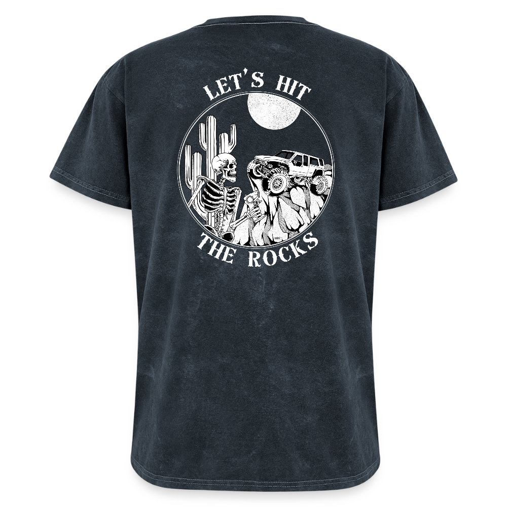 Mineral Wash T-shirt - mineral navy
