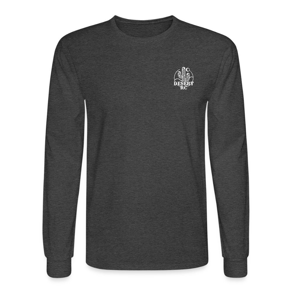 Men's Long Sleeve T-Shirt - heather black