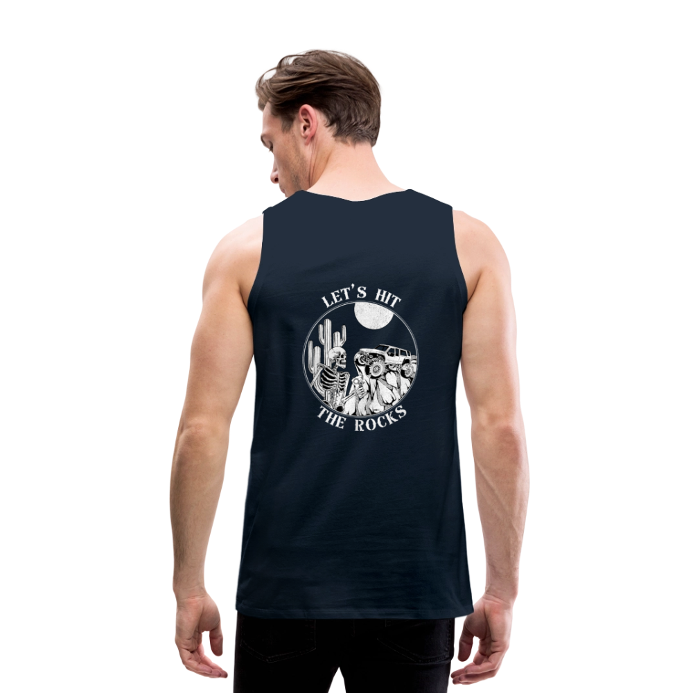 Men’s Premium Tank - deep navy