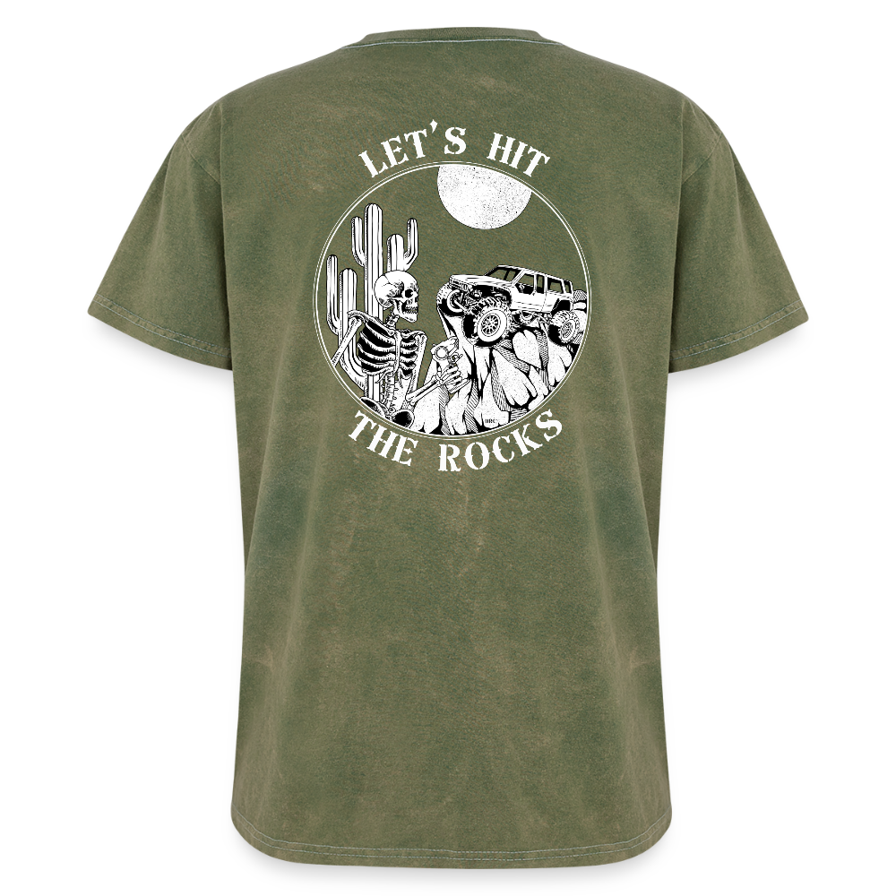 Mineral Wash T-shirt - mineral green