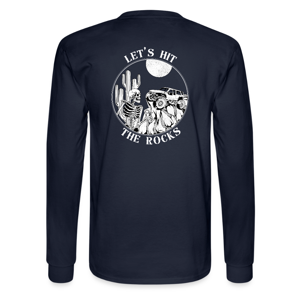Men's Long Sleeve T-Shirt - navy