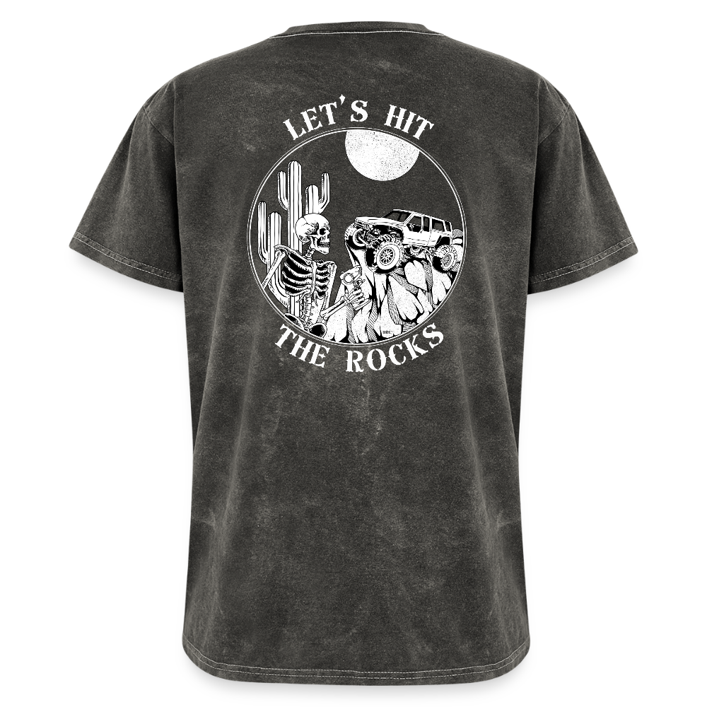 Mineral Wash T-shirt - mineral charcoal gray