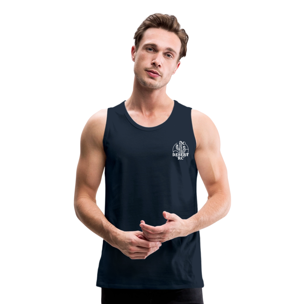 Men’s Premium Tank - deep navy