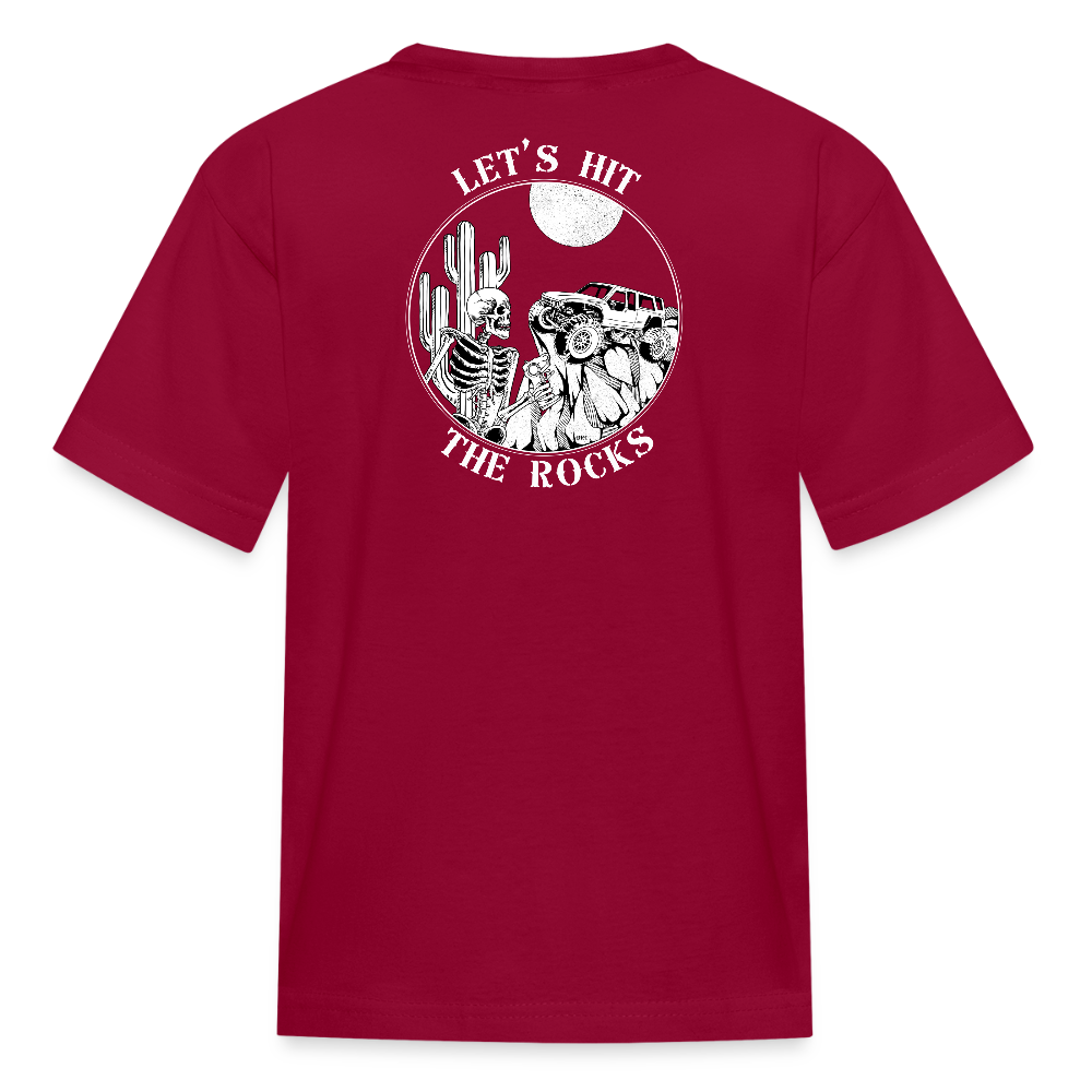 Kids' T-Shirt - dark red