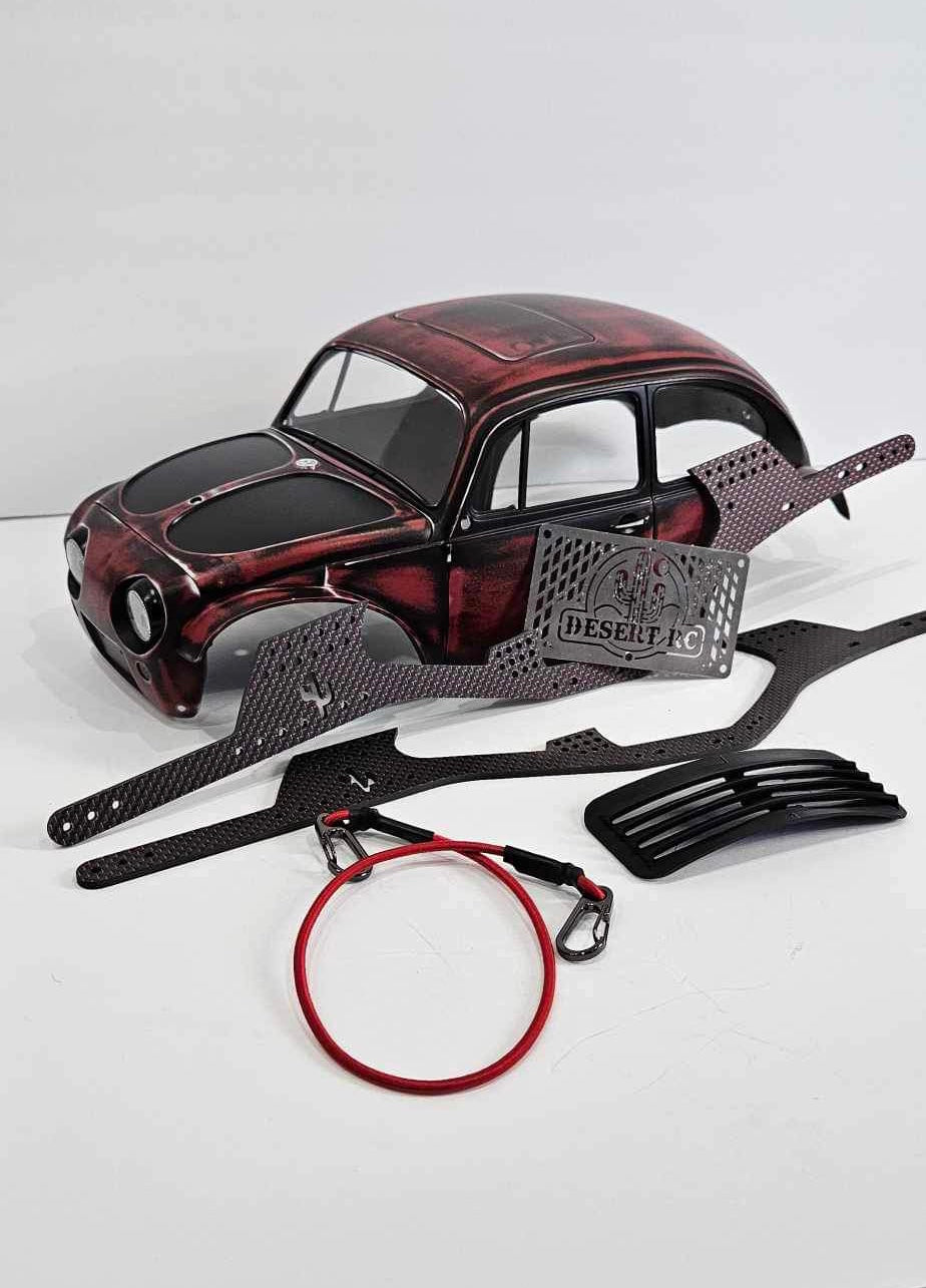 Red Custom Painted Patina Bug Body Bundle