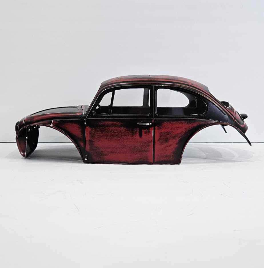 Red Custom Painted Patina Bug Body Bundle