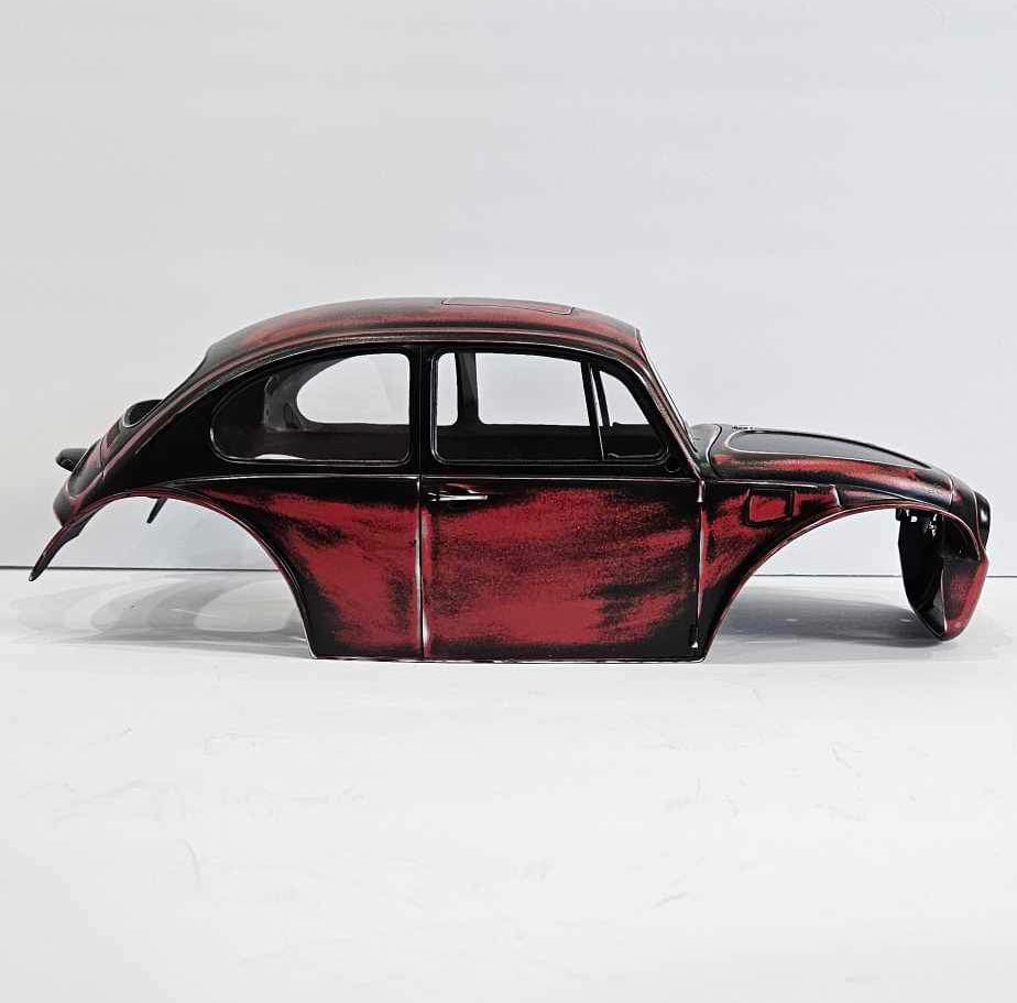 Red Custom Painted Patina Bug Body Bundle