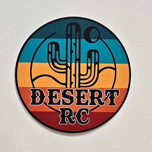 4" Desert RC Sticker