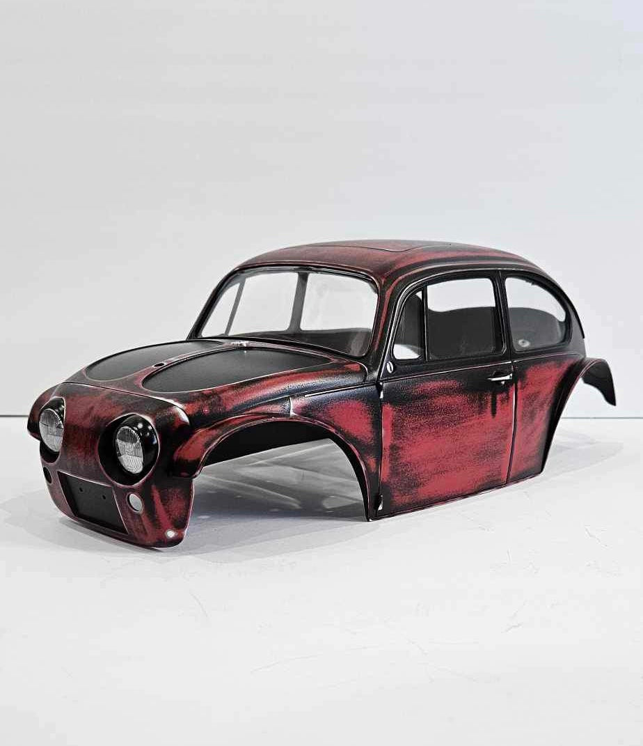 Red Custom Painted Patina Bug Body Bundle