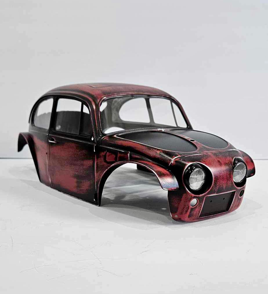 Red Custom Painted Patina Bug Body Bundle