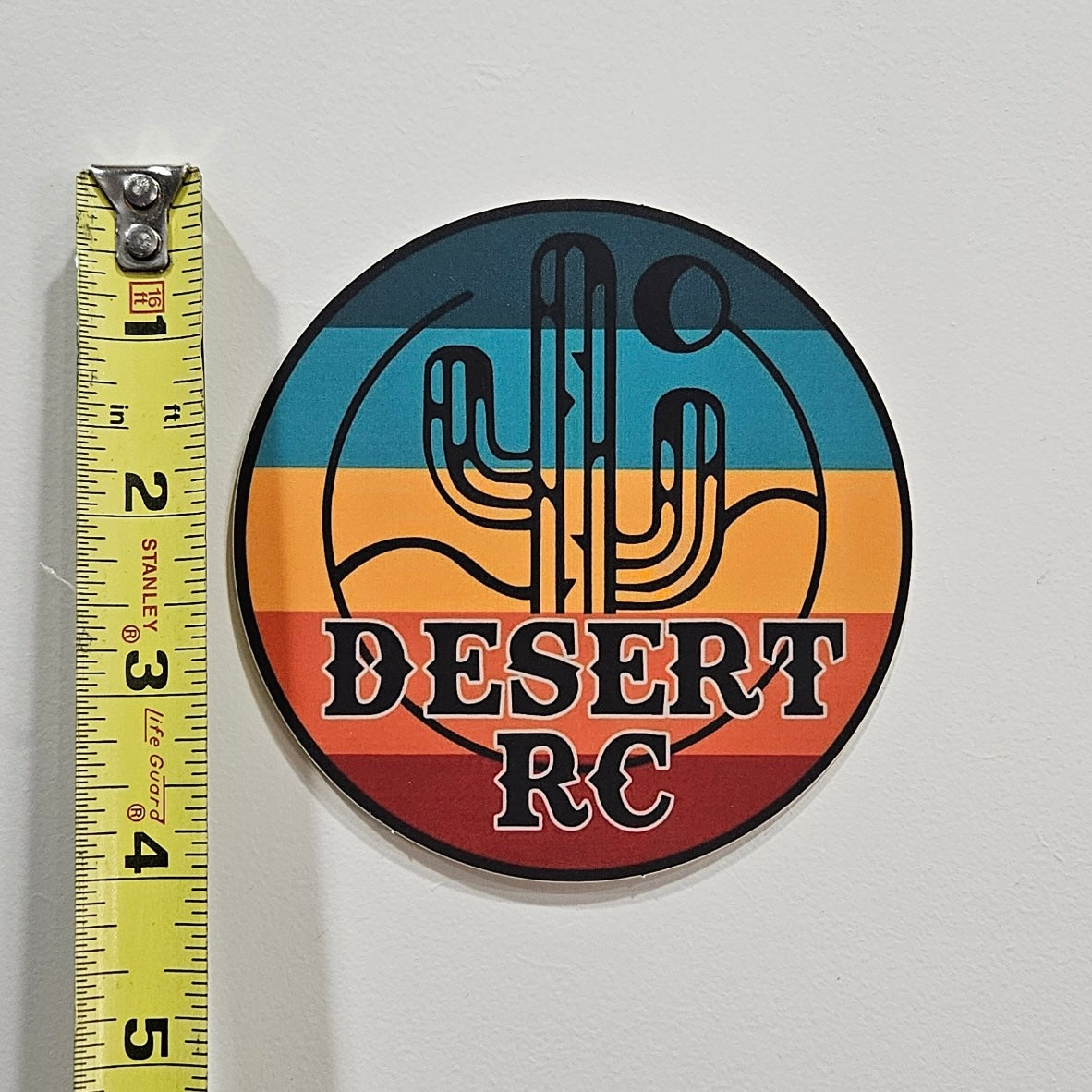 4" Desert RC Sticker