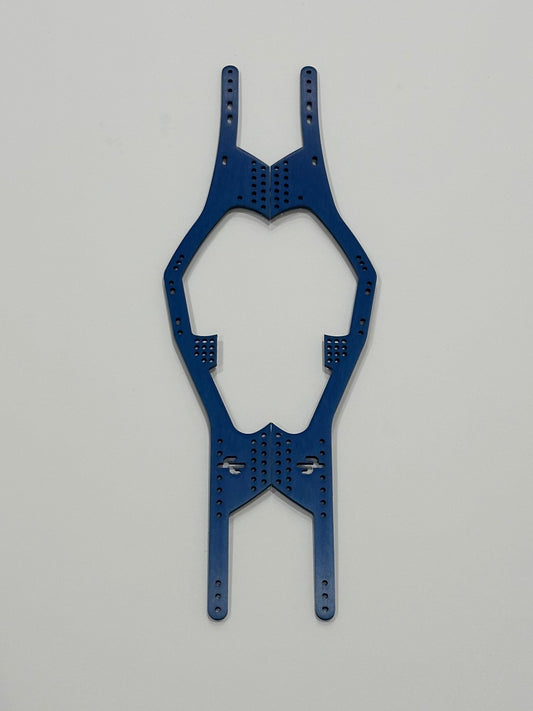 Blue Anodized Aluminum 6061 T6 Coyote Chassis