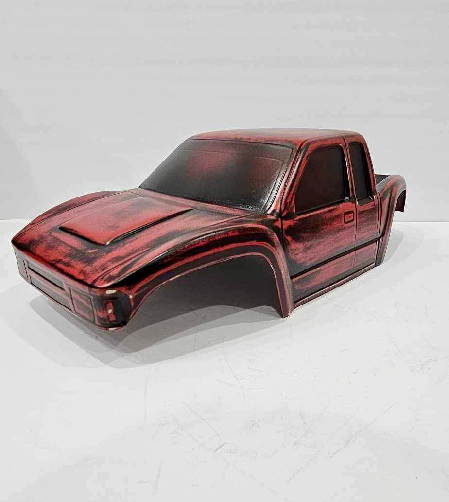 Lava Red Patina Cliffhanger Body Coyote Chassis LWB Bundle