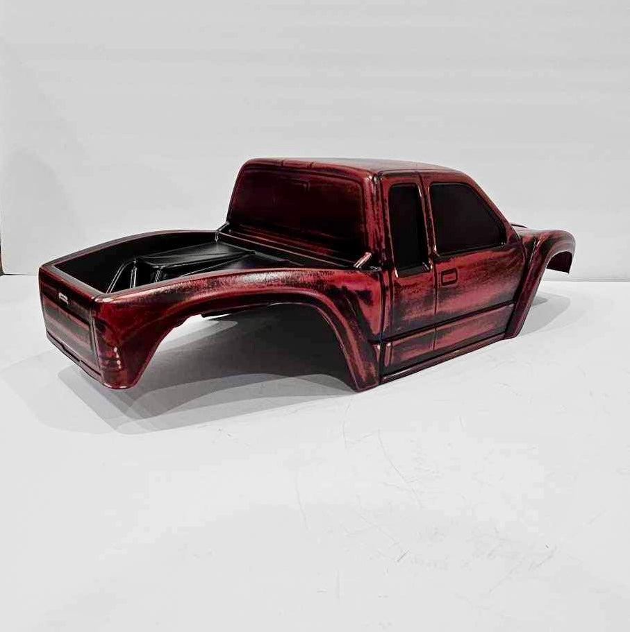 Lava Red Patina Cliffhanger Body Coyote Chassis LWB Bundle