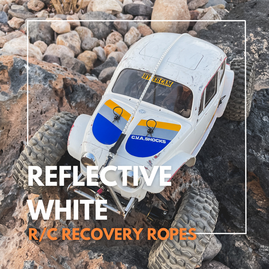 Kinetic Recovery Rope 16” - Reflective White