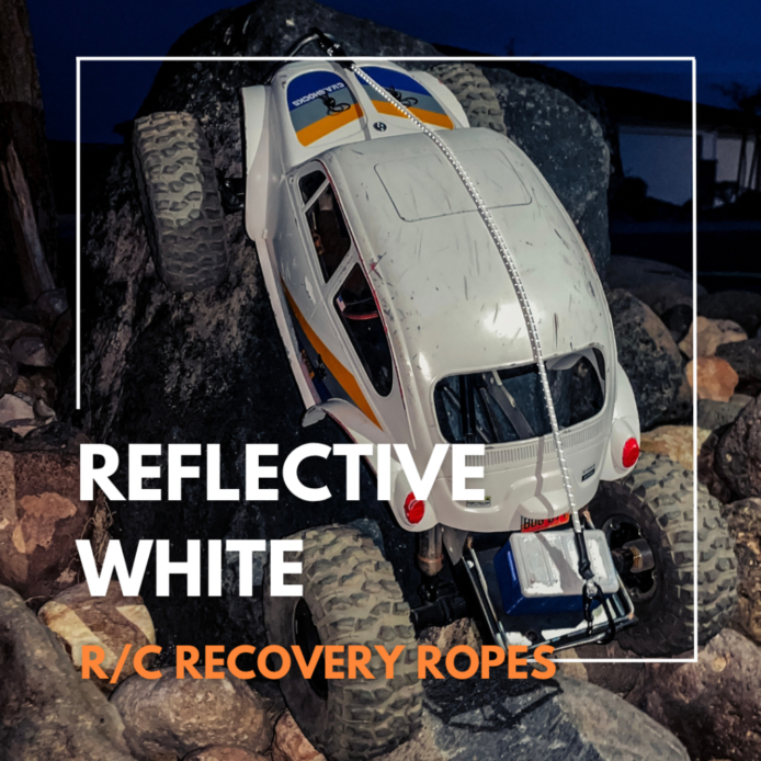 Kinetic Recovery Rope 16” - Reflective White