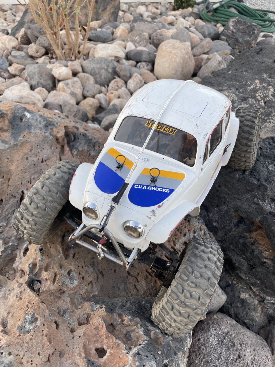 Kinetic Recovery Rope 16” - Reflective White – Desert RC